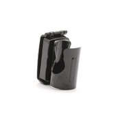 Monadnock PR-24 / Control Device Front Draw Clip-On Baton Holder 360° Swivel - Plain Black | 3010