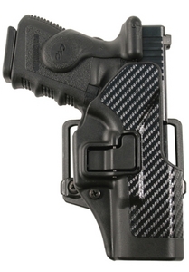  Blackhawk Serpa Cqc Holster - Carbon Fiber - Right Hand - Glock 19 | 410002bkr