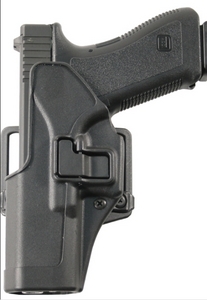  Blackhawk Serpa Cqc Paddle/Belt Holster - Matte - Left Hand - Glock 17/22/31 | 410500bk- L