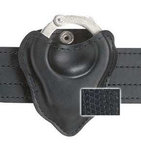  Safariland Model 090 Open Top Handcuff Case - Standard Chain Cuff - Safarilaminate - Basketweave | 090- 18