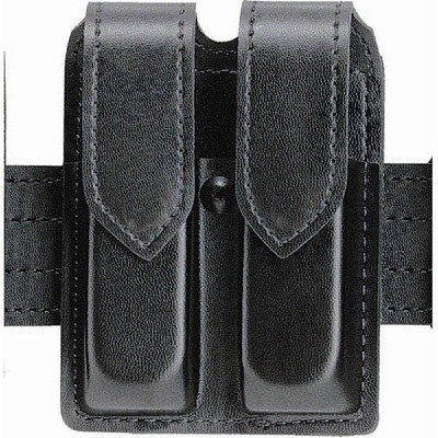 Safariland 77 Leather Duty Gear Glock 17.22 Double  Magazine Pouch 