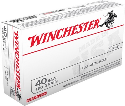  Winchester 40 Sw 180gr Fmj - 50rd | Q4238