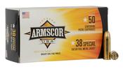 Armscor 158 gr .38 Spc FMJ 50rd Box