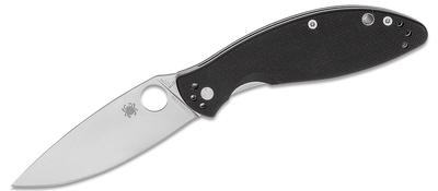  Spyderco Astute Liner Lock Knife Black G- 10 (3 