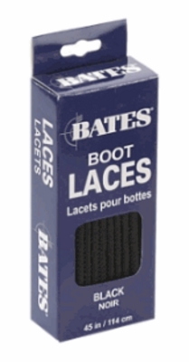 152 CM New NIB Shoe Laces BATES BOOT LACES Black/Brown 60 inches 