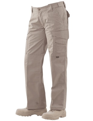  24- 7 Series ® Ladies ` Tactical Pants - Khaki 65/35 Polyester/Cotton