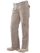 24-7 Series® Ladies` Tactical Pants - Khaki 65/35 Polyester/Cotton