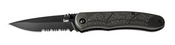 Benchmade P30 Assist ComboEdge®/ Black Coated Blade/ Olive Drab Handles