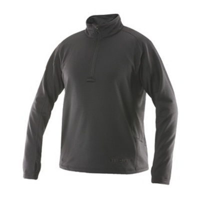  24- 7 Series Grid Fleece Pullover - Black