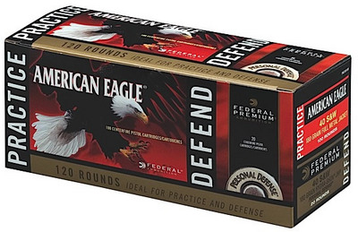  Federal .40sw Combo - 100rd/180gr Fmj - 20rd/180gr Hydra- Shok Jhp | Pae40180
