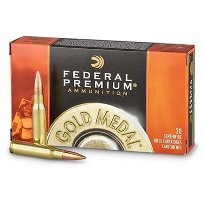  Federal Gold Medal Ammunition 308 Winchester 168 Grain | Fedgm308m