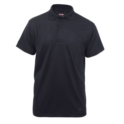  24- 7 Series ® Men's Short Sleeve Performance Polo - Black 100 % Polyester | 4336