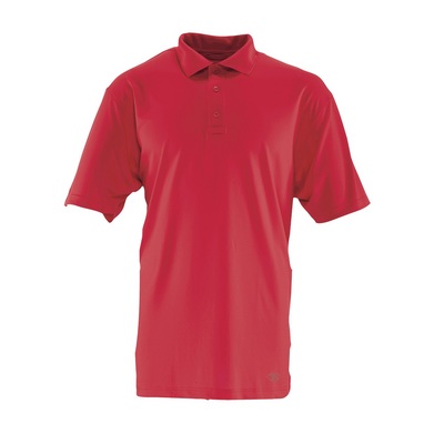  24- 7 Series ® Men's Short Sleeve Performance Polo - Range Red 100 % Polyester | 4493