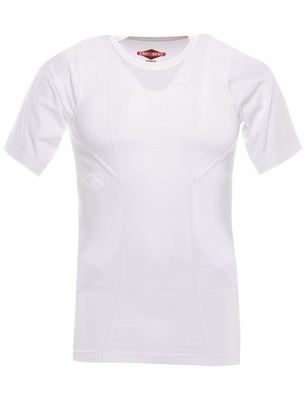  24- 7 Series ® Men's Short Sleeve Concealed Holster Shirt - White - 85 % Polyester/15 % Spandex | 1225