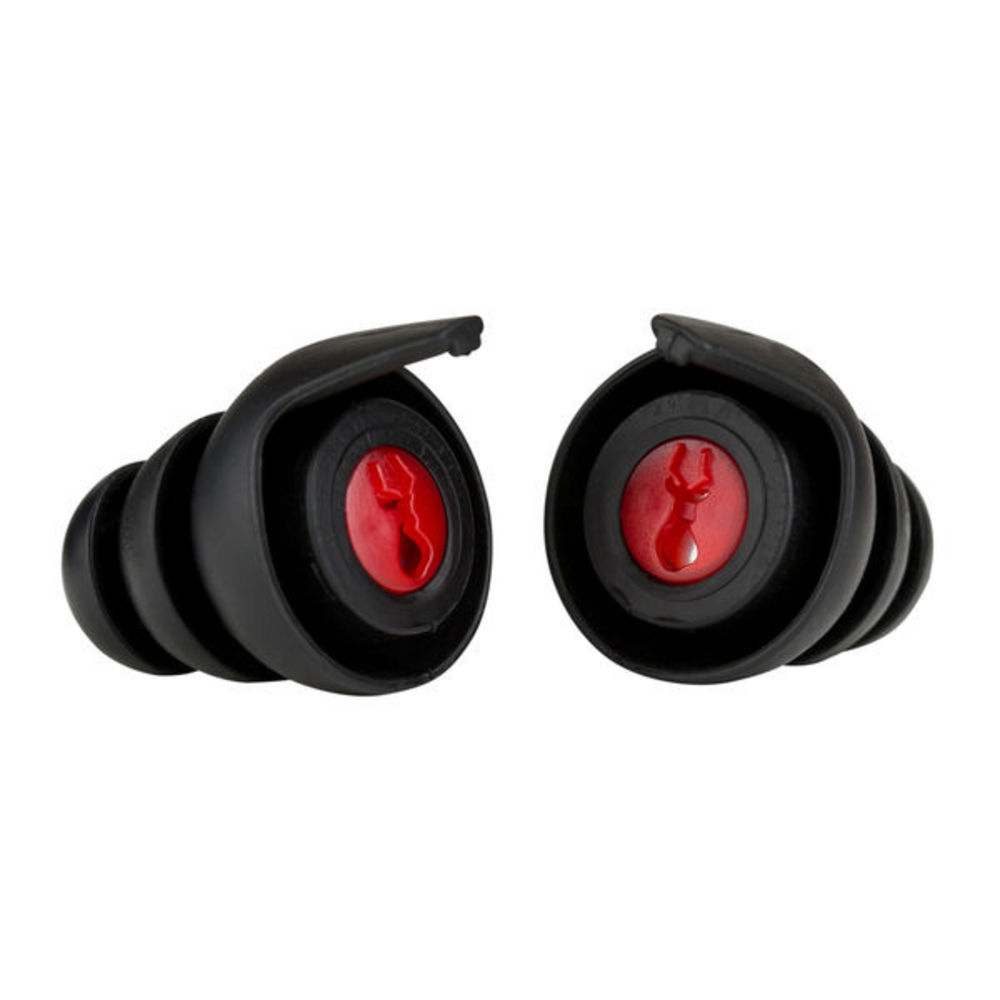 Safariland TCI-IMPULSE-HP-1.0 Black/Red Contoured Impulse Ear Plugs 