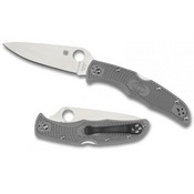 Spyderco Endura 4 Flat Ground Grey FRN | C10FPGY