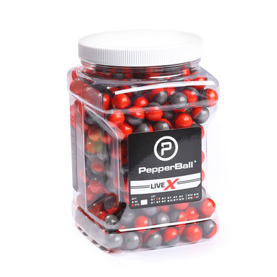  Pepperball Live X Projectiles - 375 Count | 104- 81- 0375