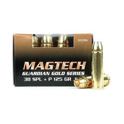  Magtech Golden Guardian .38 Spl + P 125gr Jhp | Gg38a