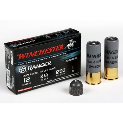  Winchester Ranger Super- X Slug - 12 Gauge - 2- 3/4 
